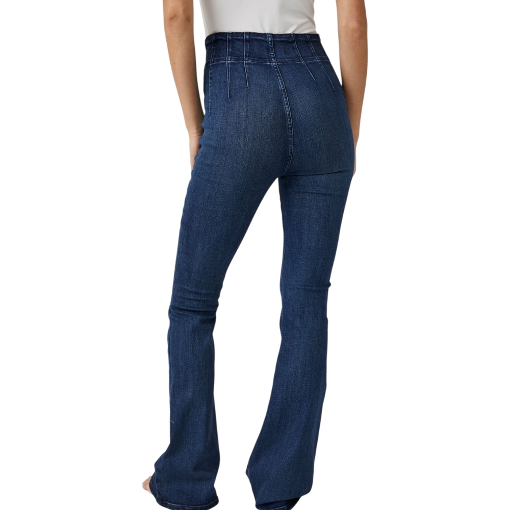 We‎ The Free Indigo Flare Jeans Size 26 - Picture 2 of 10